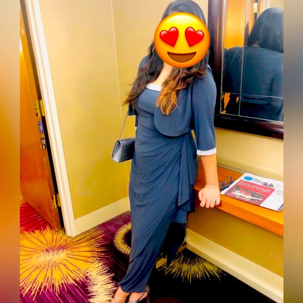 Gray dress